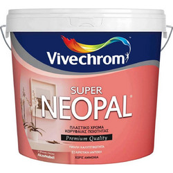 Vivechrom Super Neopal Πλαστικό Χρώμα Εσωτερικού Χώρου Μπλε 3 0.20lt