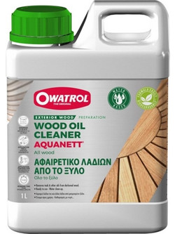 Αφαιρετικό Λαδιών απο ξύλο, Owatrol, Aquanett, 1 lt