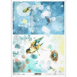 Ριζόχαρτο Birds 21x29εκ. (ITD-R1545) (ΠΑΚ3)