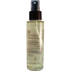 D'Alour Cannabis Stretching Ξηρό Λάδι Σώματος για Ραγάδες 100ml