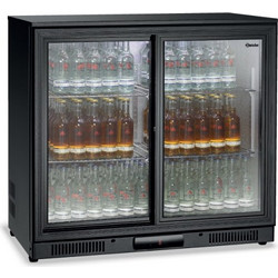 BARTSCHER 700122 ΔΙΠΛΟ ΨΥΓΕΙΟ ΣΥΝΤΗΡΗΣΗ BACK BAR ME ΣΥΡΟΜΕΝΕΣ ΠΟΡΤΕΣ ΧΩΡΗΤΙΚΟΤΗΤΑ 176ΛΤ ΡΑΦΙΑ 4 ΘΕΡΜΟΚΡΑΣΙΕΣ +1 ΕΩΣ +10