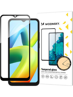 Wozinsky Wozinsky Full Glue Tempered Glass - θήκη για Xiaomi Redmi A2 / A1 - Μαύρο