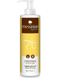 Messinian Spa Σιτάρι & Μέλι Φυτικό Conditioner για Επανόρθωση & Φριζάρισμα 300ml