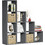 HomeMarkt Scale Βιβλιοθήκη 120x30x123.6cm HM9238.20