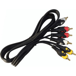 KAL ELECTRONICS 30286 Καλώδιο 3RCA-3RCA 1,5m 10317