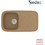 Sanitec Classic 315 Ένθετος Νεροχύτης Γρανίτη Αντιστρεφόμενος Ματ Granite Celtic Stone 82x50cm