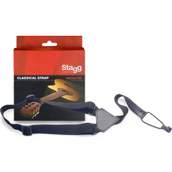 STAGG SNCL001-BK Ζώνη για Kλασική Kιθάρα και Mπουζούκι