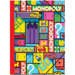 ΔΙΑΚΑΚΗΣ Φάκελος με Λάστιχο Χάρτινος 25χ35 Monopoly