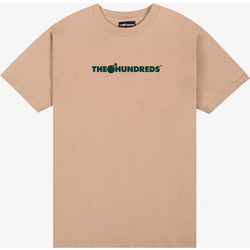 THE HUNDREDS Men Bar Logo T-Shirt - SAND - F23S101001-SAND