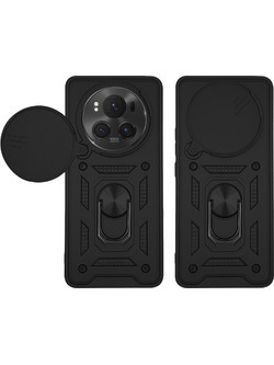 Sonique Ring Armor CamPro Θήκη (Honor Magic6 Pro 5G) Μαύρο