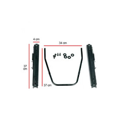 ΣΙΔΗΡΟΔΡΟΜΟΣ ΔΙΠΛΟΣ ΚΑΘΙΣΜΑΤΩΝ UNIVERSAL KIT SIMONI RACING - 1ΤΕΜ SRKF/SRS