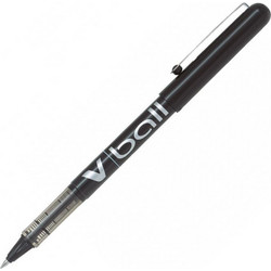 Pilot V-Ball Στυλό Υγρής Μελάνης 0.5mm Μαύρο BL-VB5B