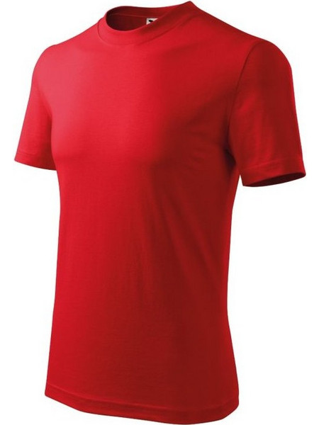 Adler Classic U Ανδρικό Διαφημιστικό T-shirt Κοντομάνικο σε Κόκκινο Χρώμα MLI-10107