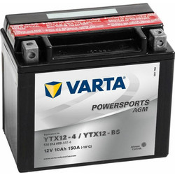 Varta Μπαταρία Μοτοσυκλέτας YTX12-4/YTX12-BS 10A 10Ah