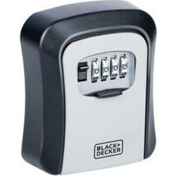 Black & Decker Χρηματοκιβώτιο Με Κωδικό Ασφαλείας, 12x9x4 cm 23994 - Black & Decker