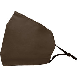Classic C Mask Υφασμάτινη Ρυθμιζόμενη Μάσκα Πολλαπλών Χρήσεων 1 Τεμάχιο Καφέ