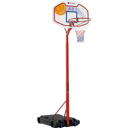 Garlando Detroit Μπασκέτα με Βάση και Ρυθμιζόμενο Ύψος 210-260cm