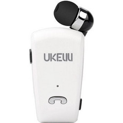 Fineblue UK-890 Ακουστικό Bluetooth In Ear Πέτου White