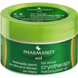 Pharmasept Tol Velvet Cryotherapy Freezing Power Gel Ψυκτικό Gel 250ml