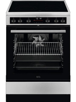 AEG CCB6492APM Κουζίνα Ηλεκτρική 73lt με Κεραμικές Εστίες με Πυρόλυση 59.6cm