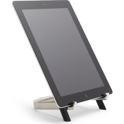 Umbra Βάση Κινητού/Tablet Μεταλλική Μαύρη/Νίκελ Ματ Udock 13,3x15,9x1,9