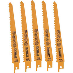 DEWALT ΛΑΜΕΣ ΣΕΓΑΤΣΑΣ ΚΟΒΑΛΤΙΟΥ ΞΥΛΟΥ 152X3.6MM 5 ΤΕΜ DT2359