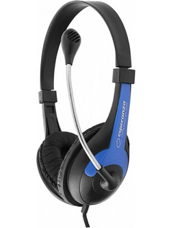 Esperanza EH158 On Ear Ακουστικά Υπολογιστή με Μικρόφωνο & 3.5mm Jack