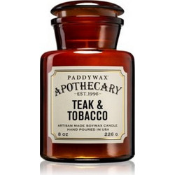 Κερί Apothecary, Teak + Tobacco 226gr - Paddywax