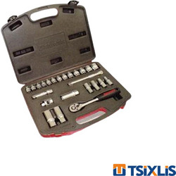 Σετ καρυδάκια 24 τμχ 3/8'' BENMAN - (70242)