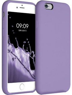 Back Cover Θήκη Ενισχυμένης Σιλικόνης για iPhone 6/ 6s Λιλά