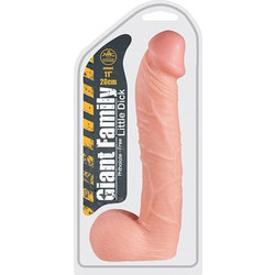 NMC Giant Family Little Dick Ρεαλιστικό Dildo με Βεντούζα & Όρχεις 28cm Flesh