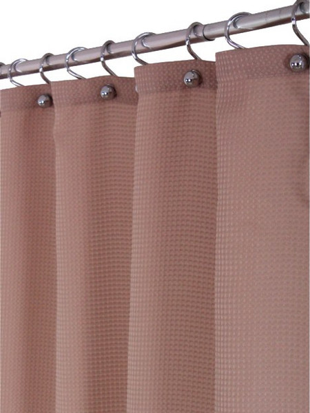Υφασμάτινη Κουρτίνα Μπάνιου Casetti 240x180cm μόκα CAS1034