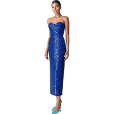 Pandora Sequin Dress Μπλε