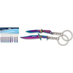 Μπρελόκ Rainbow assorted knife key-rings | Albainox