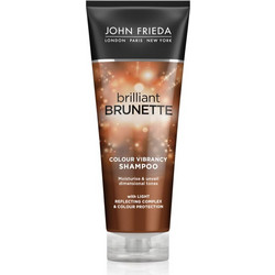 John Frieda Brilliant Brunette Colour Protecting Moisturising Σαμπουάν 250ml