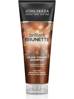 John Frieda Brilliant Brunette Colour Protecting Moisturising Σαμπουάν 250ml