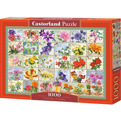 Puzzle Castorland Vintage Floral 1000 Κομμάτια
