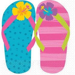 Χαρτοπετσέτες Flip Flop (16 τεμ)
