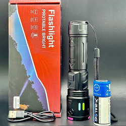 Επαναφορτιζόμενος Φακός χειρός SUPER BRIGHT BL-6619 με μπαταρία BL26650