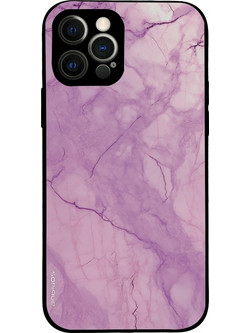 Sonique Marble Series Θήκη iPhone 12 Pro Violet