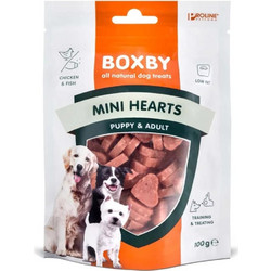 Proline Boxby Puppy& Adult Mini Hearts Chicken & Fish 100gr