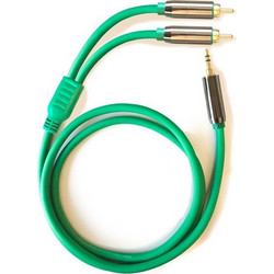 ZZiPP YPZZR300 Τερματισμένο Καλώδιο Adaptor 1x Mini Jack 3.35mm stereo - 2x RCA male, 3m