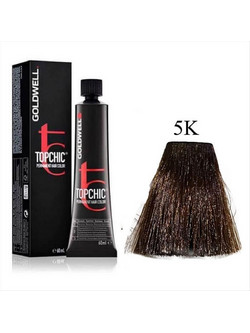 Goldwell TopChic 5K Χάλκινο Μαονί Μόνιμη Βαφή Μαλλιών 60ml