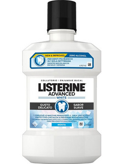 Listerine Advanced White Mild Taste 1L