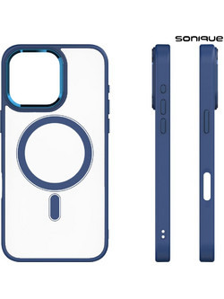 Sonique Magnetic MagMetal Θήκη iPhone 16 Pro Max Blue