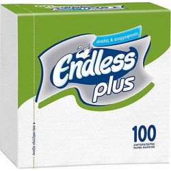Endless Plus Χαρτοπετσέτες 80Τμχ 30x30cm