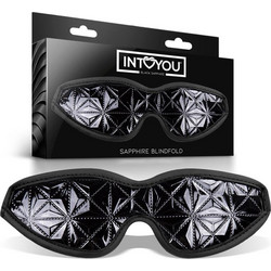 Blindfold Sapphire Vegan Leather