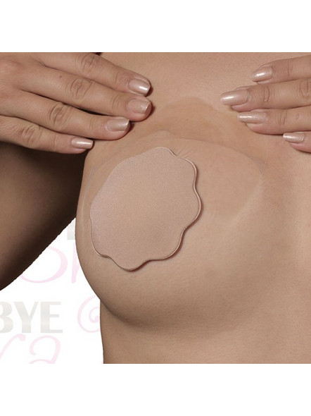 BYE-BRA - BREASTS ENHANCER + NIPPLE COVERS SILK CUP A/C