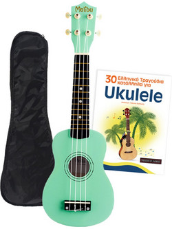 Malibu MA-10S Green Soprano Bundle 2