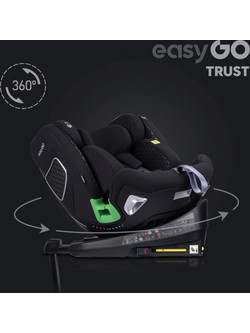 EasyGo Καθισματάκι αυτοκινήτου Trust i-Size 0-36 kg με Isofix Iron